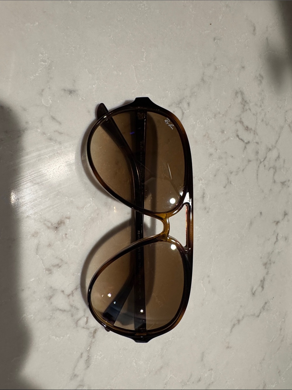 Ray-Ban Brown Gradient Lens Sunglasses - Picture 4 of 5